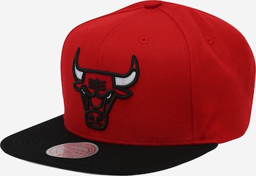 Mitchell & Ness - Gorra en rojo: frente