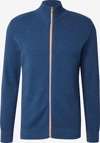 Vestes en maille 'Erik' Kronstadt en bleu : devant