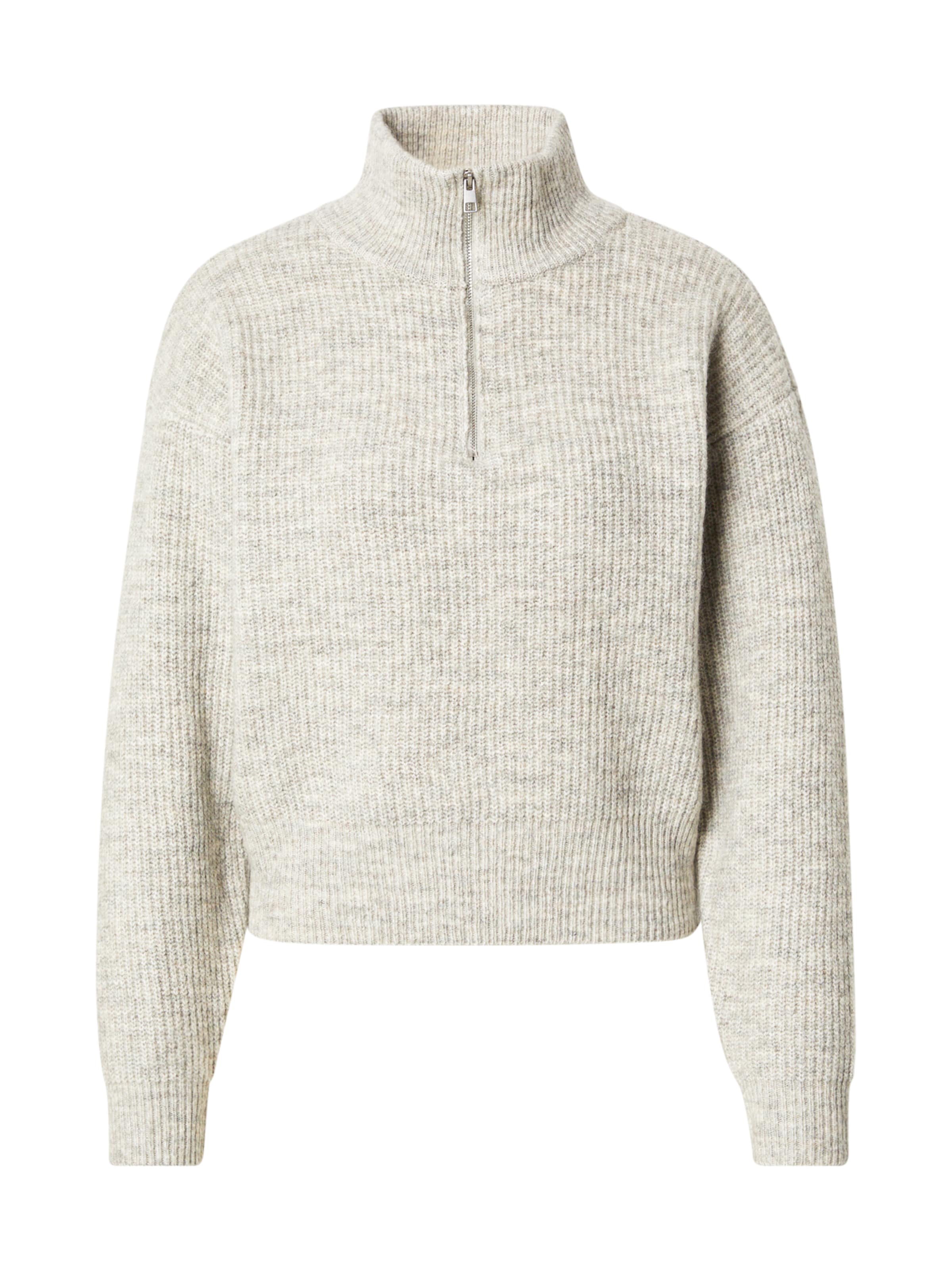 Pullover 'Meilani Gytta' di MSCH COPENHAGEN in grigio: frontale