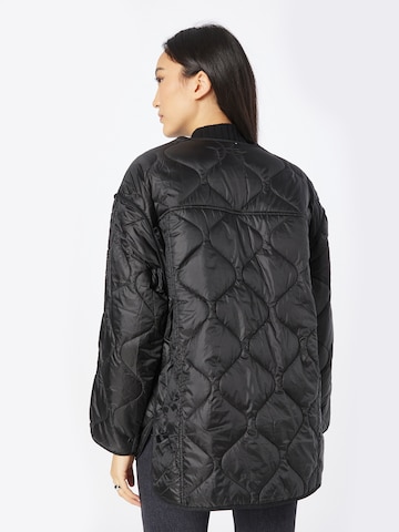 Warehouse Between-season jacket in Black