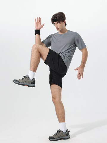 YOUTHUP Funktionsshirt 'Feuchttrans'‌‌‌ in Grau