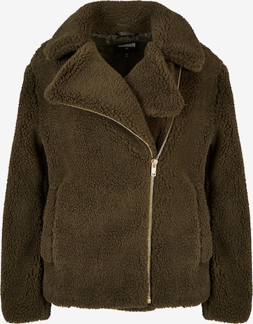 Urban Classics Winter jacket in Green: front
