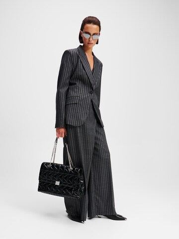 Borsa a spalla di Karl Lagerfeld in nero