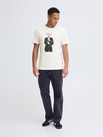 BLEND Rundhalsshirt ' BHKurt ' in Weiß