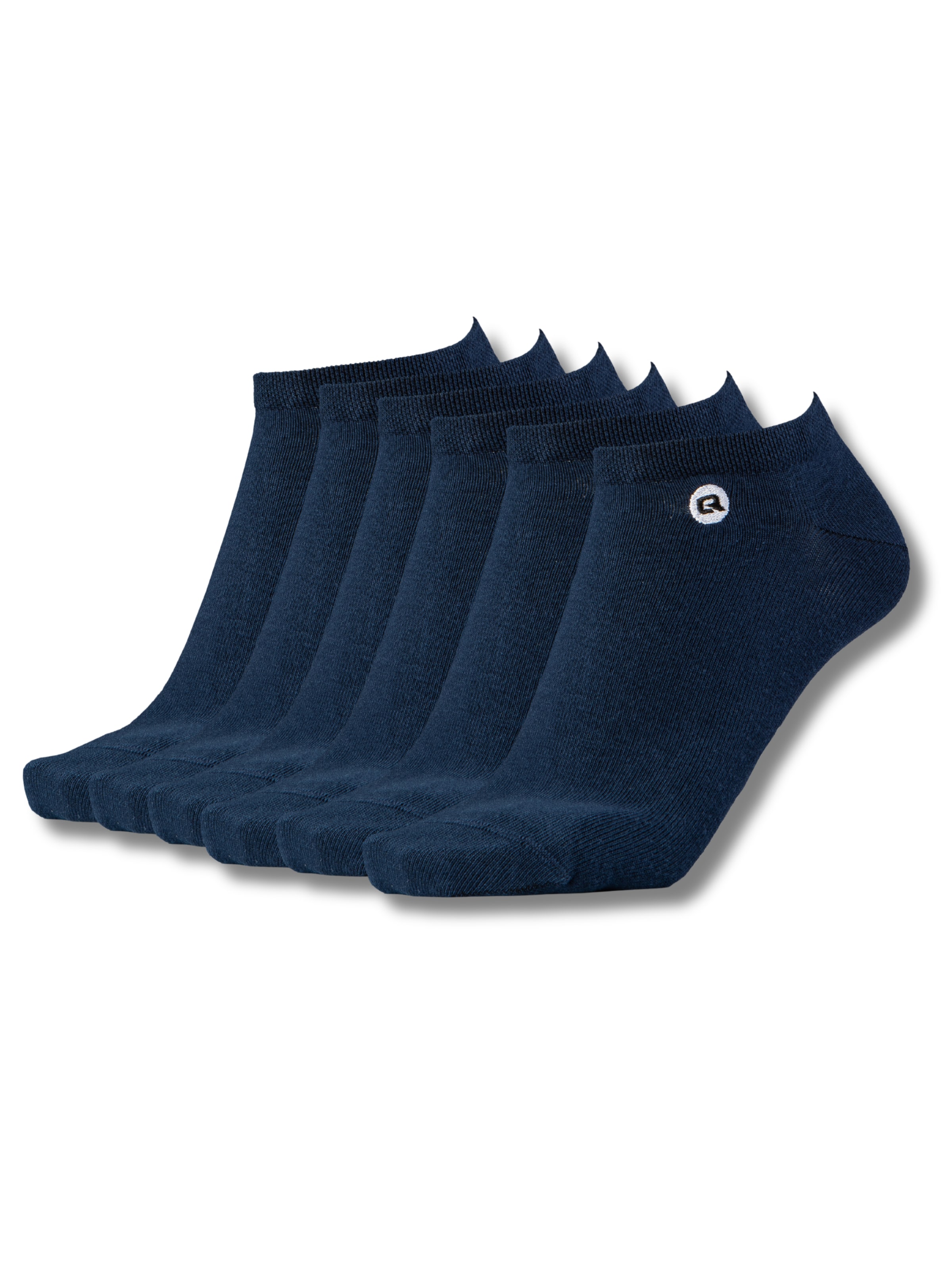 Chaussettes QOLONIA en bleu : devant