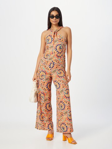 Tuta jumpsuit di Warehouse in arancione