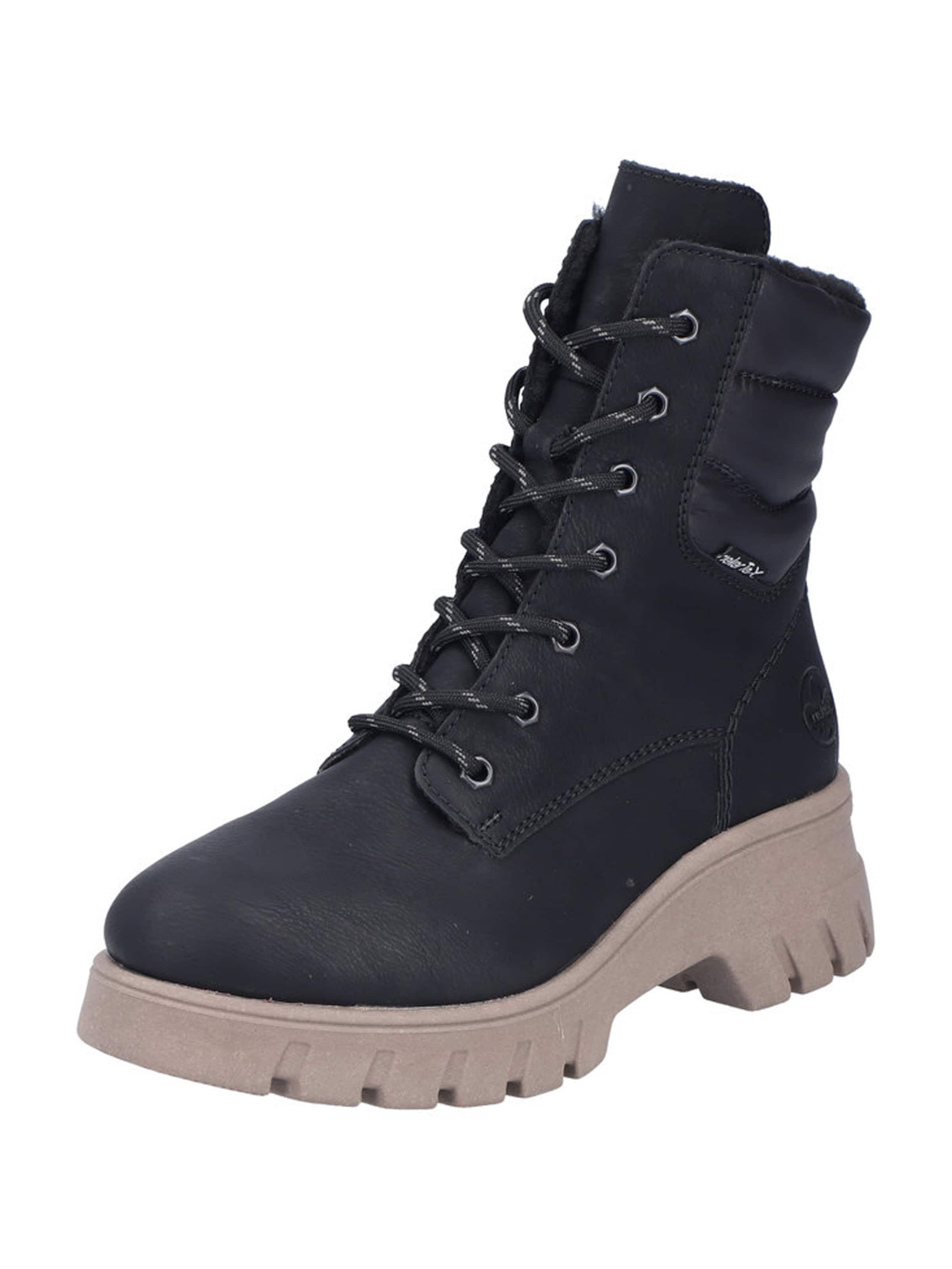 Rieker Rieker Stiefelette in Schwarz Günstig kaufen Bekleidung