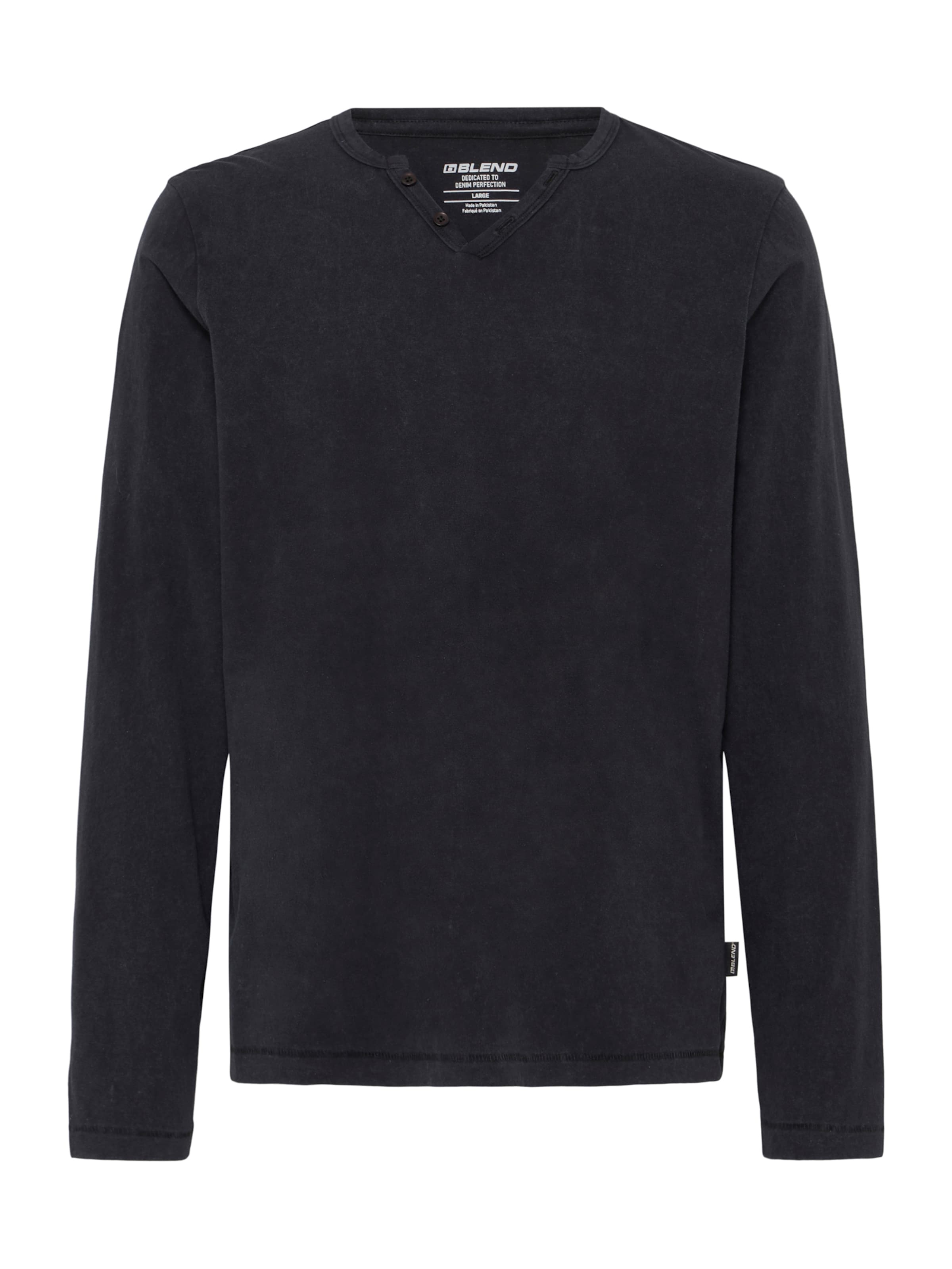 BLEND Shirt 'BHKONSTANTIN' in Black: front