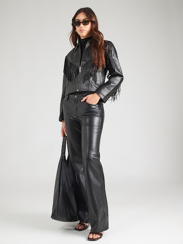 Abercrombie & Fitch Демисезонная куртка в Черный