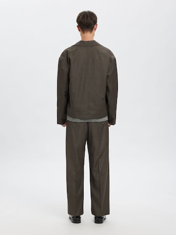 SELECTED Between-Season Jacket in Brown