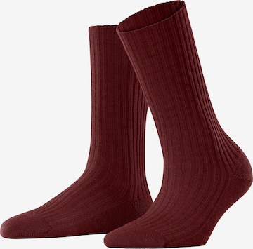 FALKE Socken 'Cosy Wool Boot' in Rot: Vorderseite