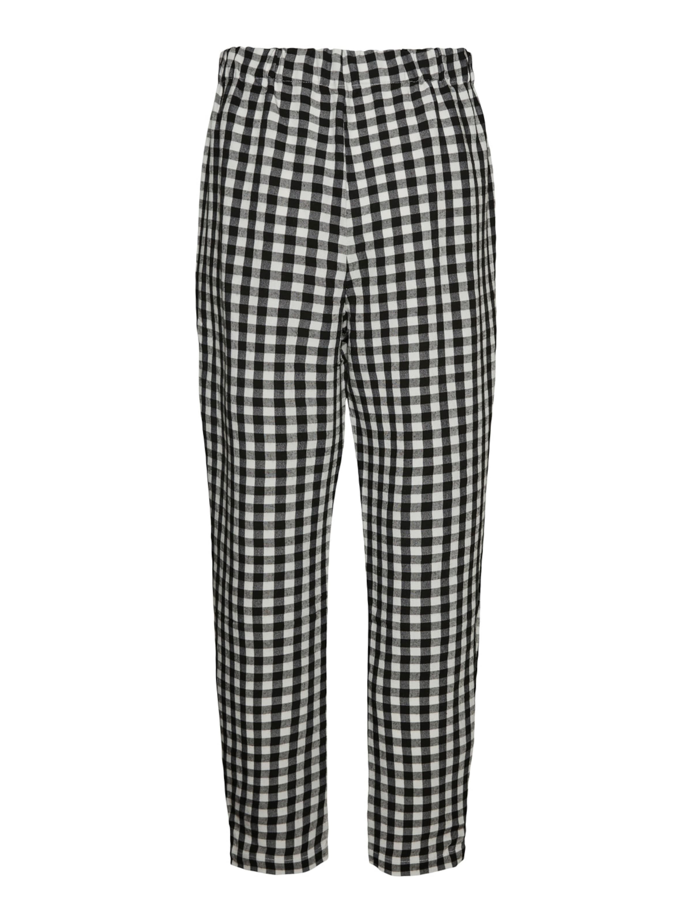 VERO MODA Широка кройка Панталон с набор 'Karma' в черно