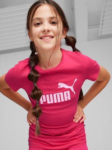 PUMA Shirt 'Essentials' in Pink: front