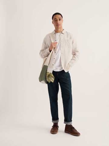 Regular fit Camicia 'Curator' di Seasalt Cornwall in beige