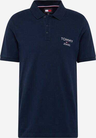 Tricou Tommy Jeans pe albastru marin / roșu intens / alb, Vizualizare produs