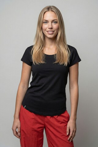 Maglietta 'EiraAK P' di alife & kickin in nero: frontale