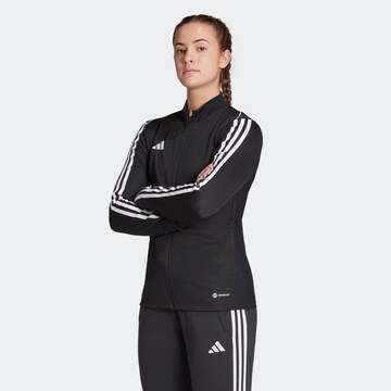 ADIDAS PERFORMANCE Träningsjacka 'Tiro 23 League ' i svart: framsida