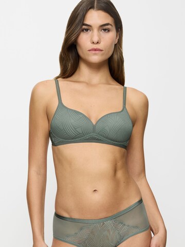 TRIUMPH T-shirt Bra ' Delightful Spotlight ' in Grey: front