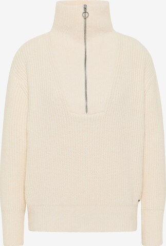 DreiMaster Vintage Sweater in White: front