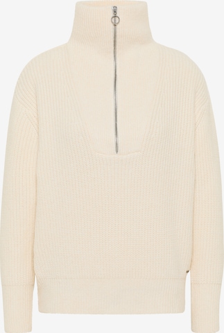 Pullover di DreiMaster Vintage in bianco: frontale