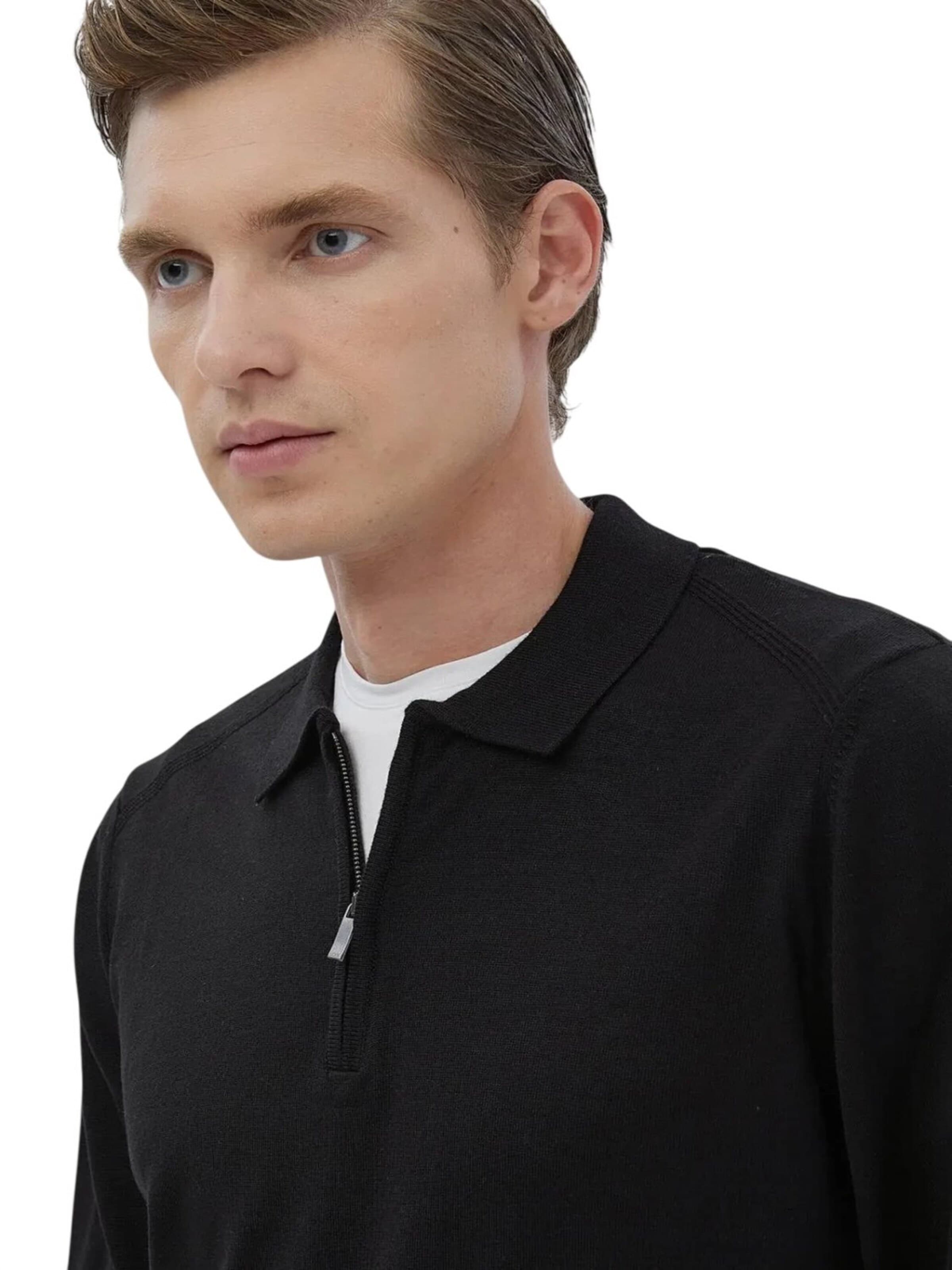 Ramsey Sweater in Black
