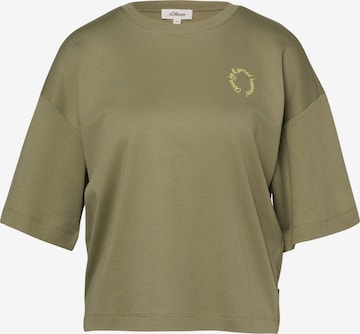 s.Oliver Shirt in Green: front