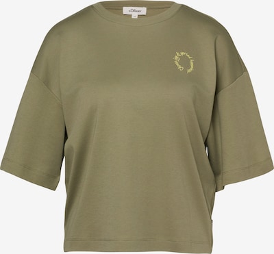s.Oliver T-Shirt in XXS in gelb / grün, Produktansicht