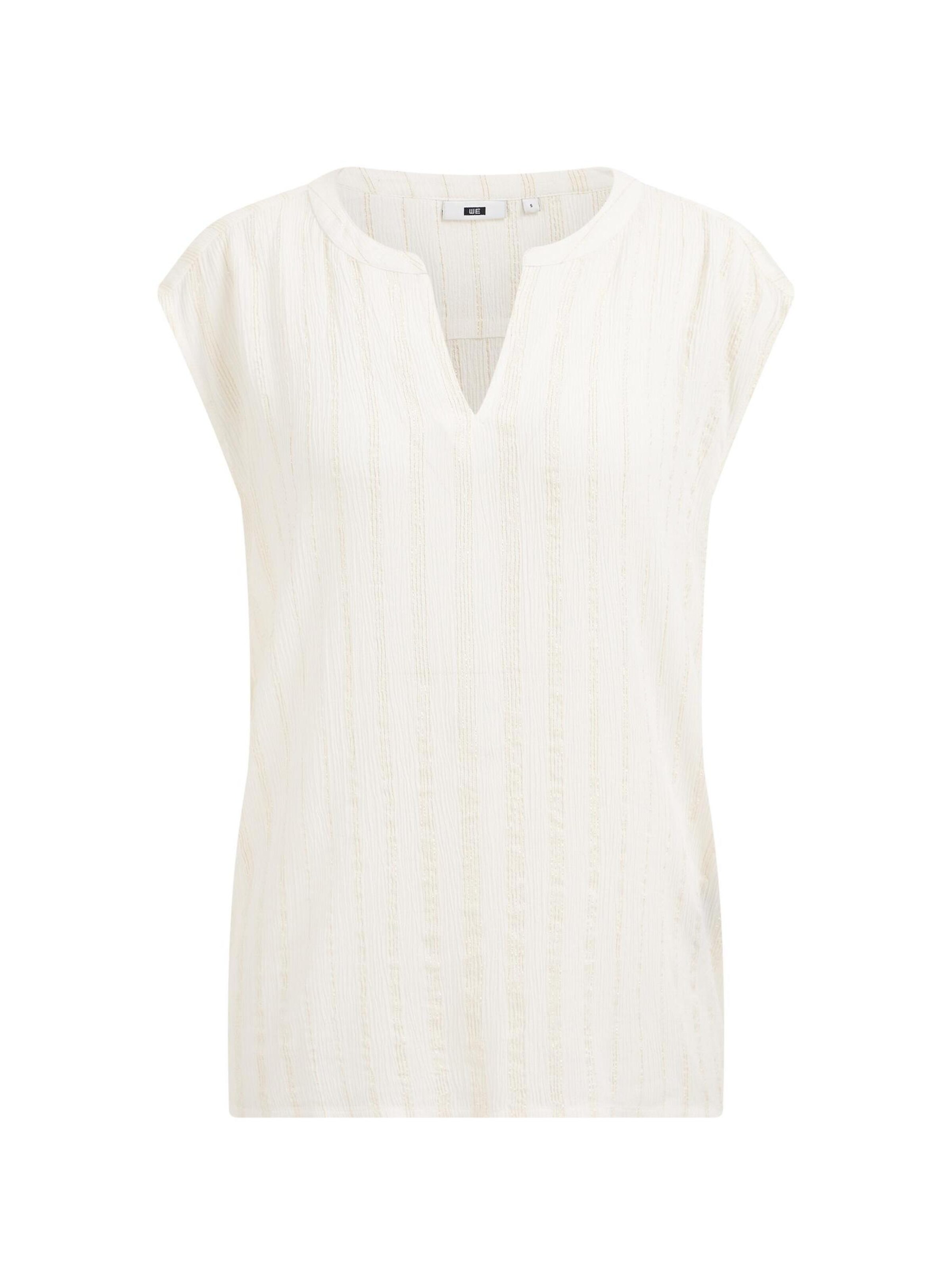 WE Fashion Μπλούζα σε λευκό: μπροστά