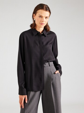 TOMMY HILFIGER Bluse in Schwarz: Vorderseite