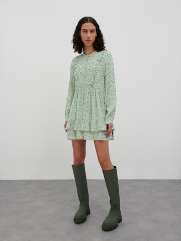 EDITED Shirt Dress 'Bijou' in Green