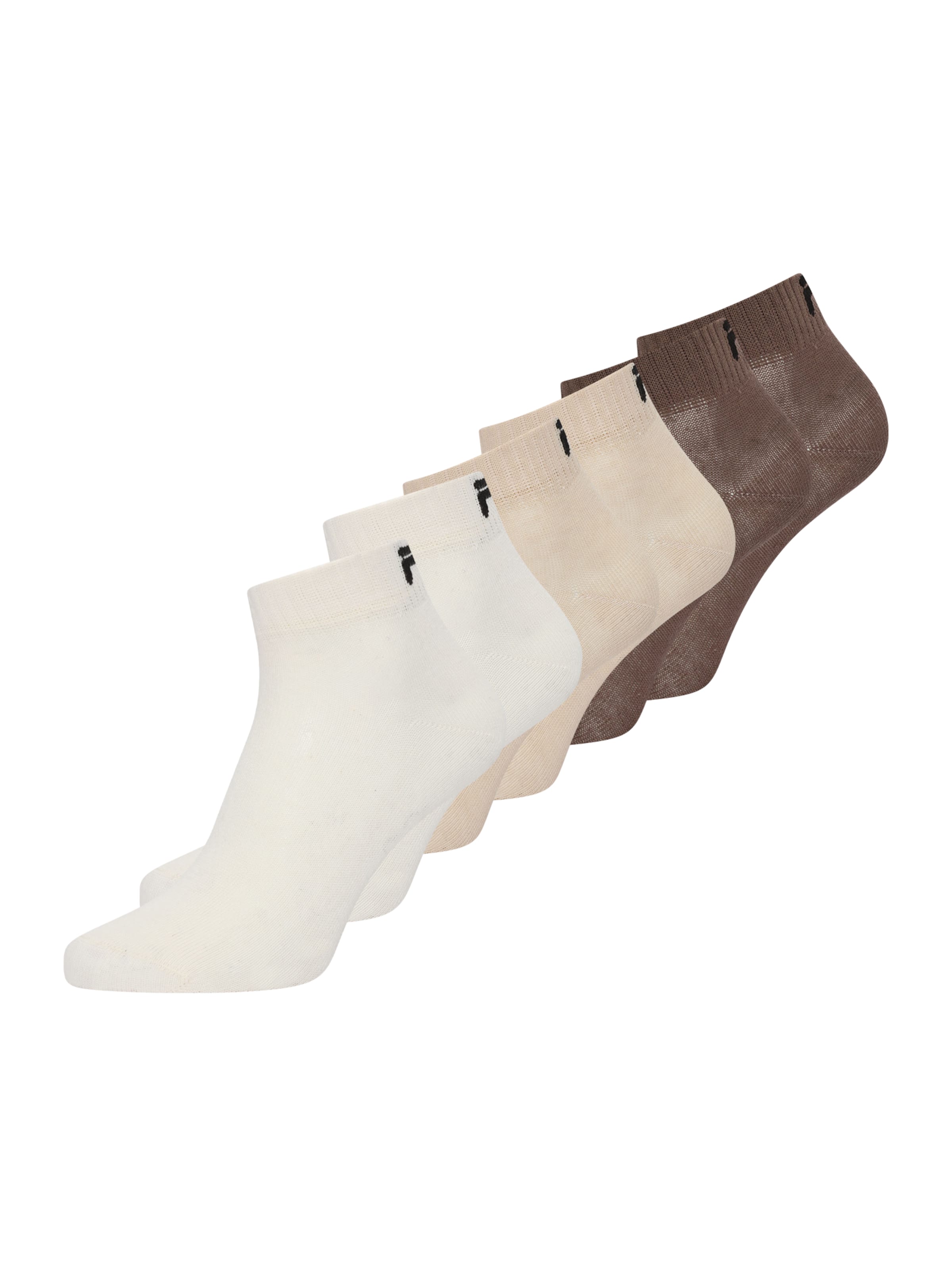 FILA Sockor i beige / brun / svart / vit, Produktvy