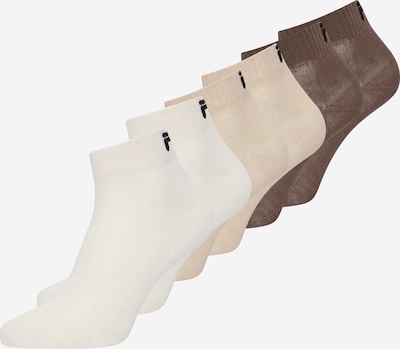 FILA Čarape u bež / smeđa / crna / bijela, Pregled proizvoda
