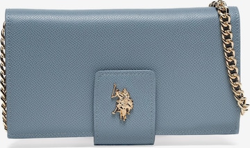 U.S. POLO ASSN. Wallet in Blue: front