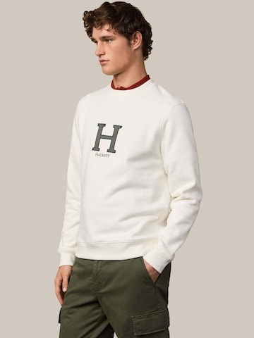 Sweat-shirt Hackett London en blanc