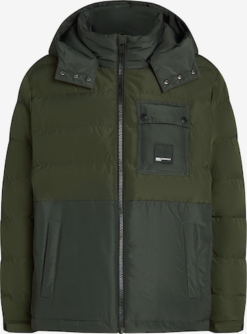 KARL LAGERFELD JEANS Talvitakki värissä vihreä: etupuoli