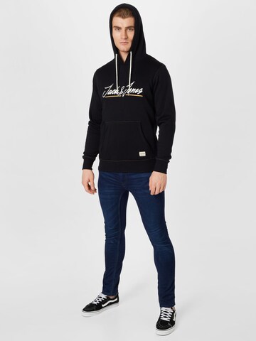 JACK & JONES كنزة رياضية 'Tons' بلون أسود