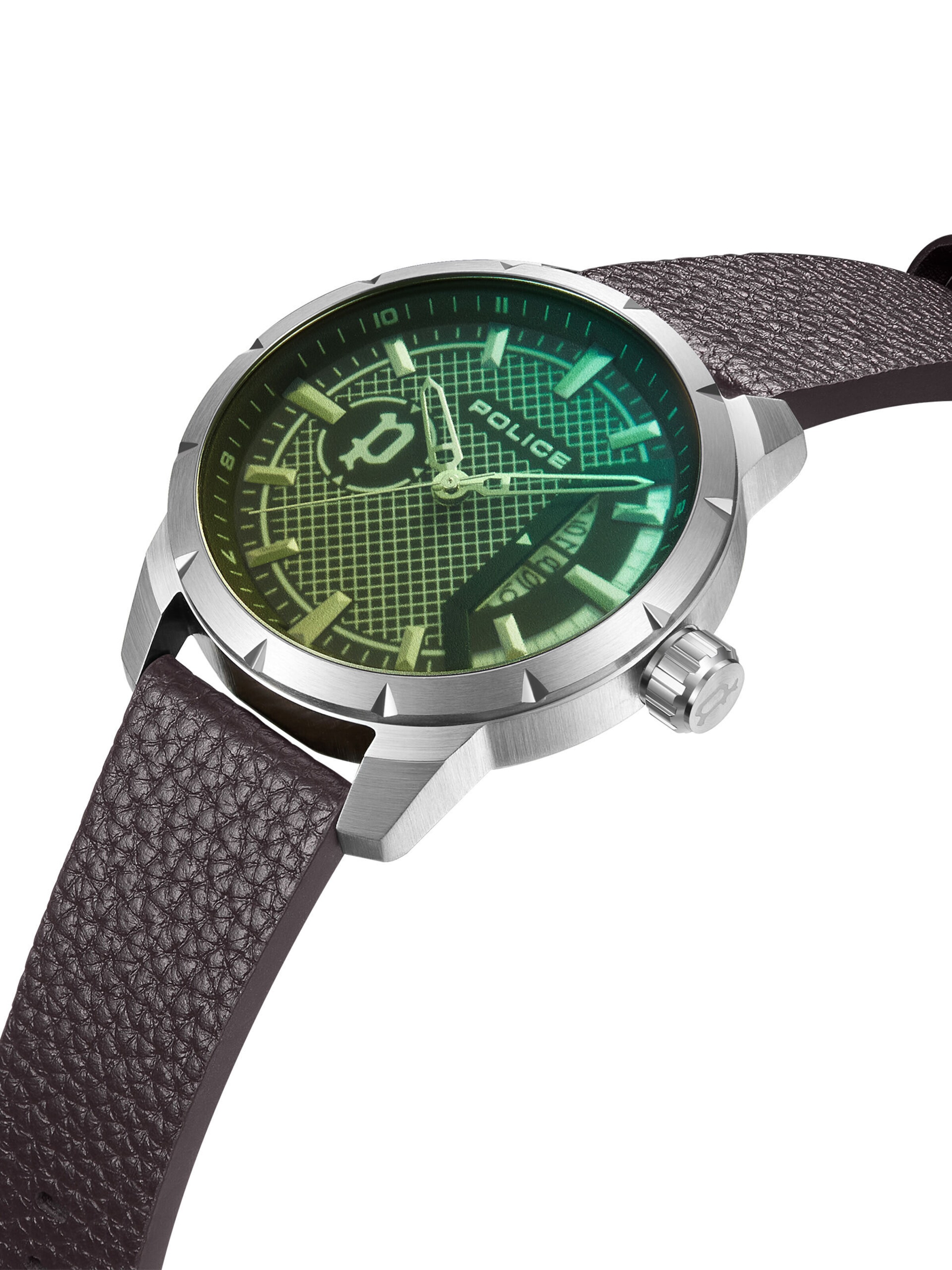 POLICE Analog watch 'NEIST' in Brown