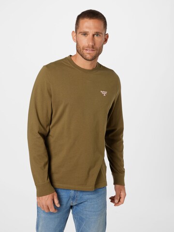 T-Shirt Barbour Beacon en vert : devant