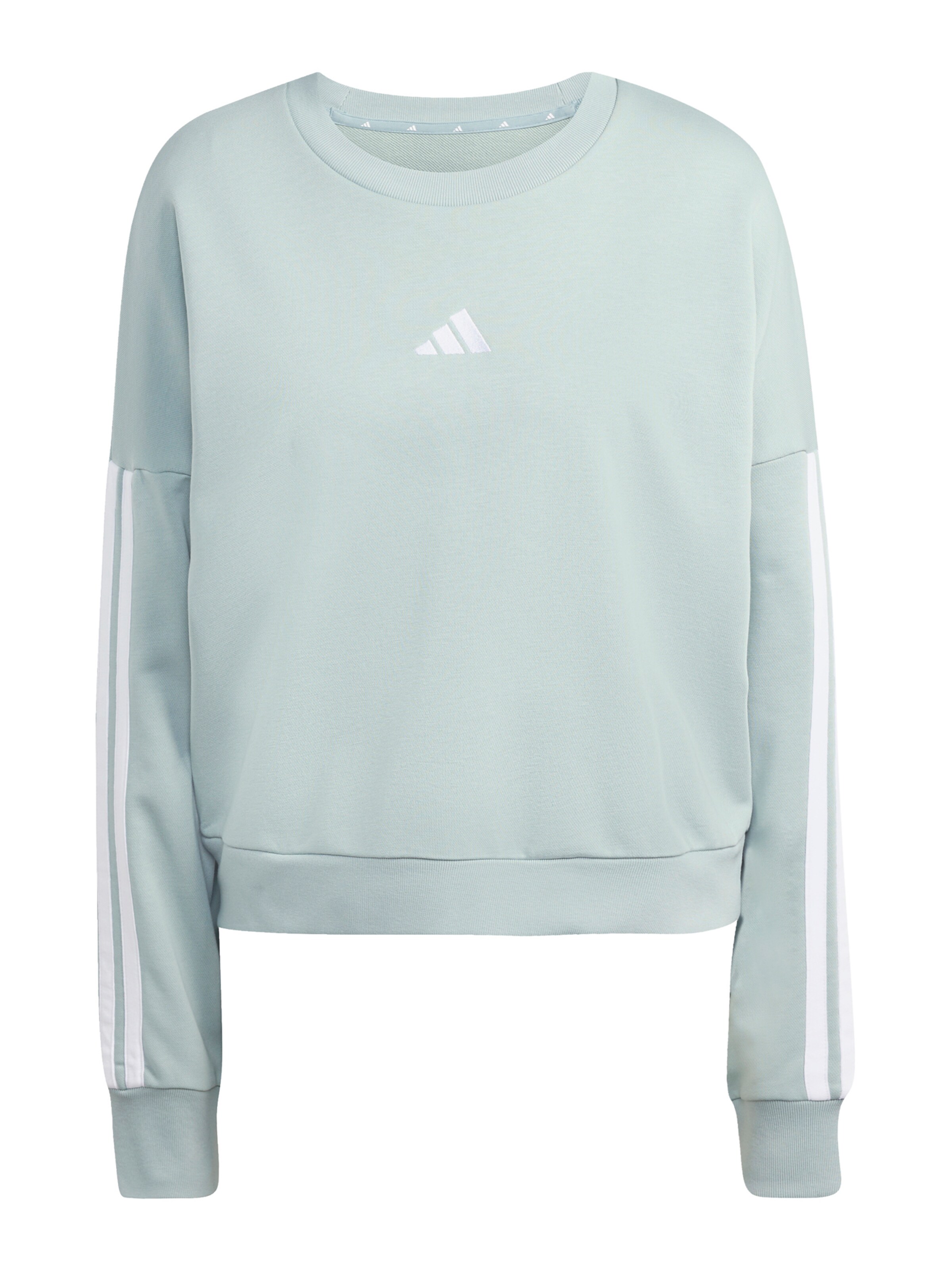 ADIDAS SPORTSWEAR Sport sweatshirt 'Essentials' i grön: framsida