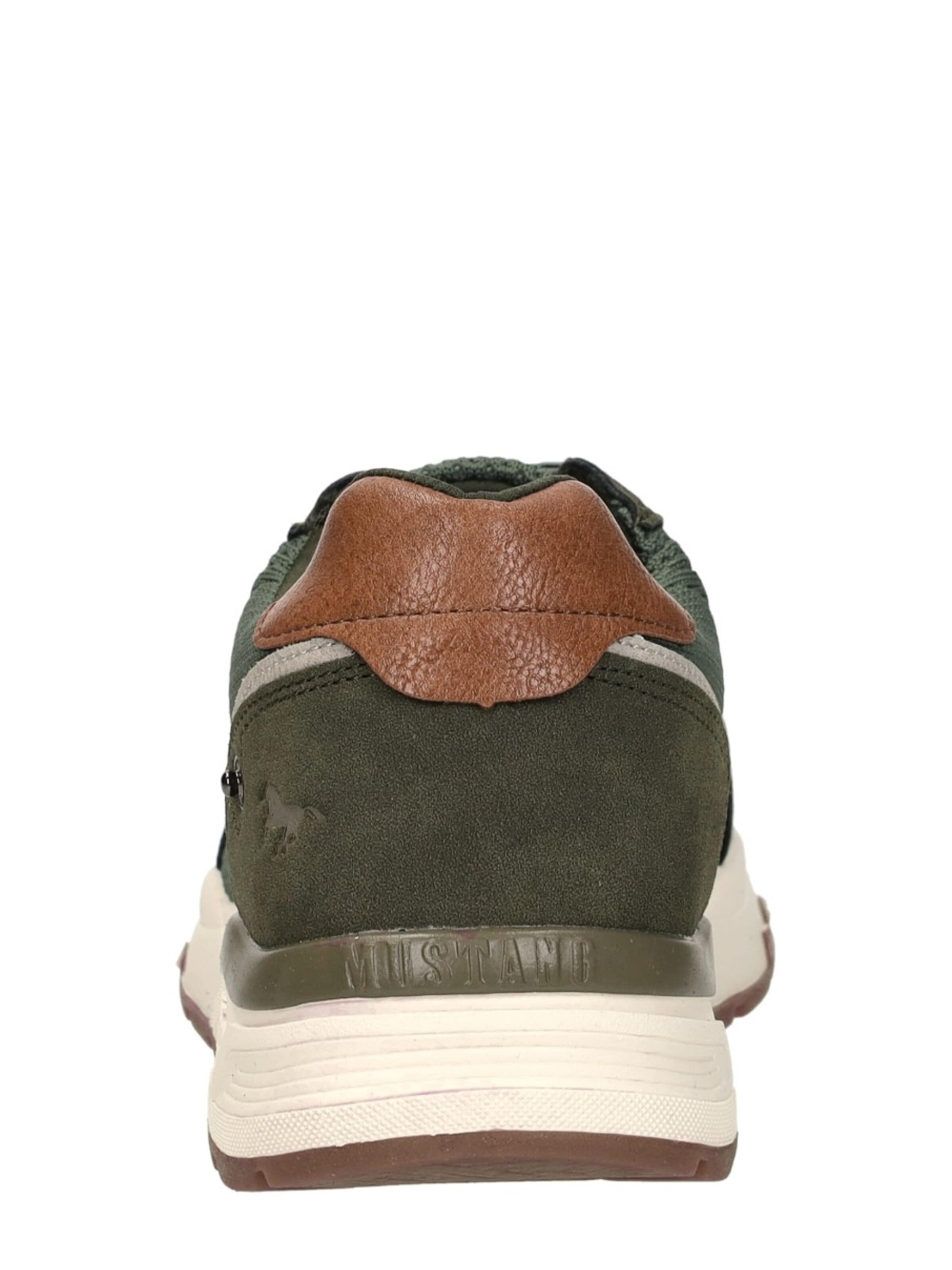 MUSTANG Sneakers laag 'Sneakers Laag' in Groen