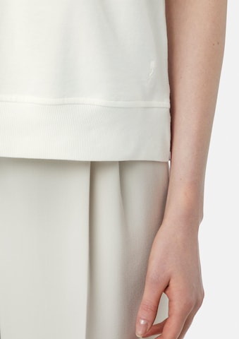 T-shirt comma casual identity en blanc