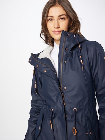 Parka mi-saison 'Monadis' Ragwear en bleu