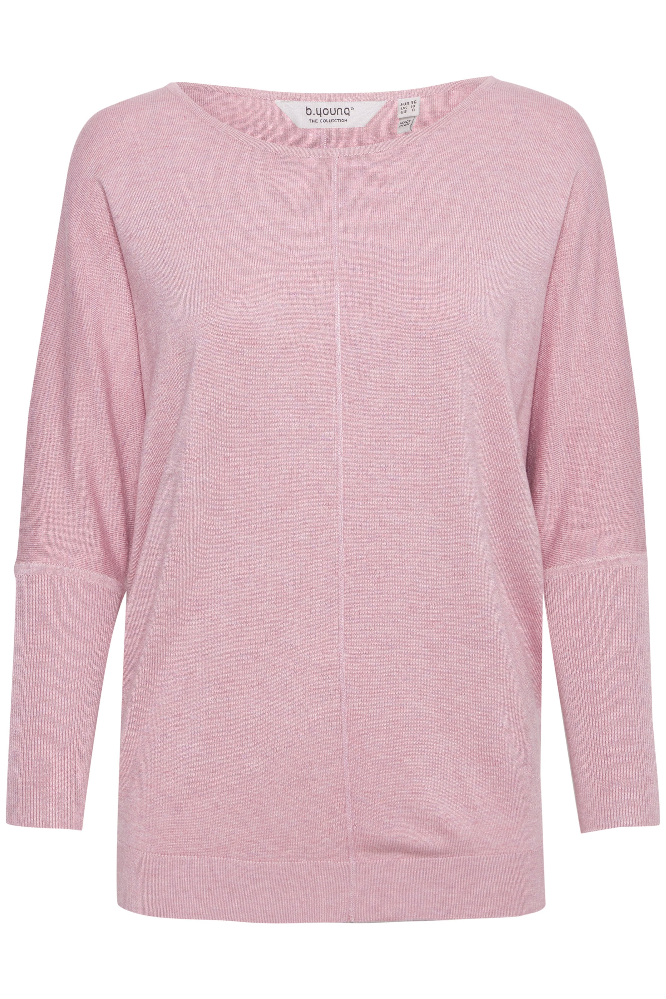 b.young Pullover 'BYPimba' in Pink: Vorderseite