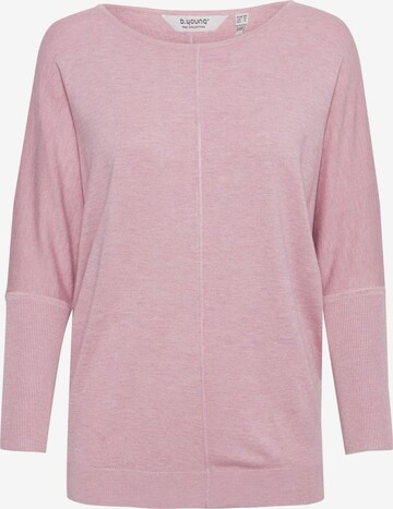 Pull-over b.young en rose : devant