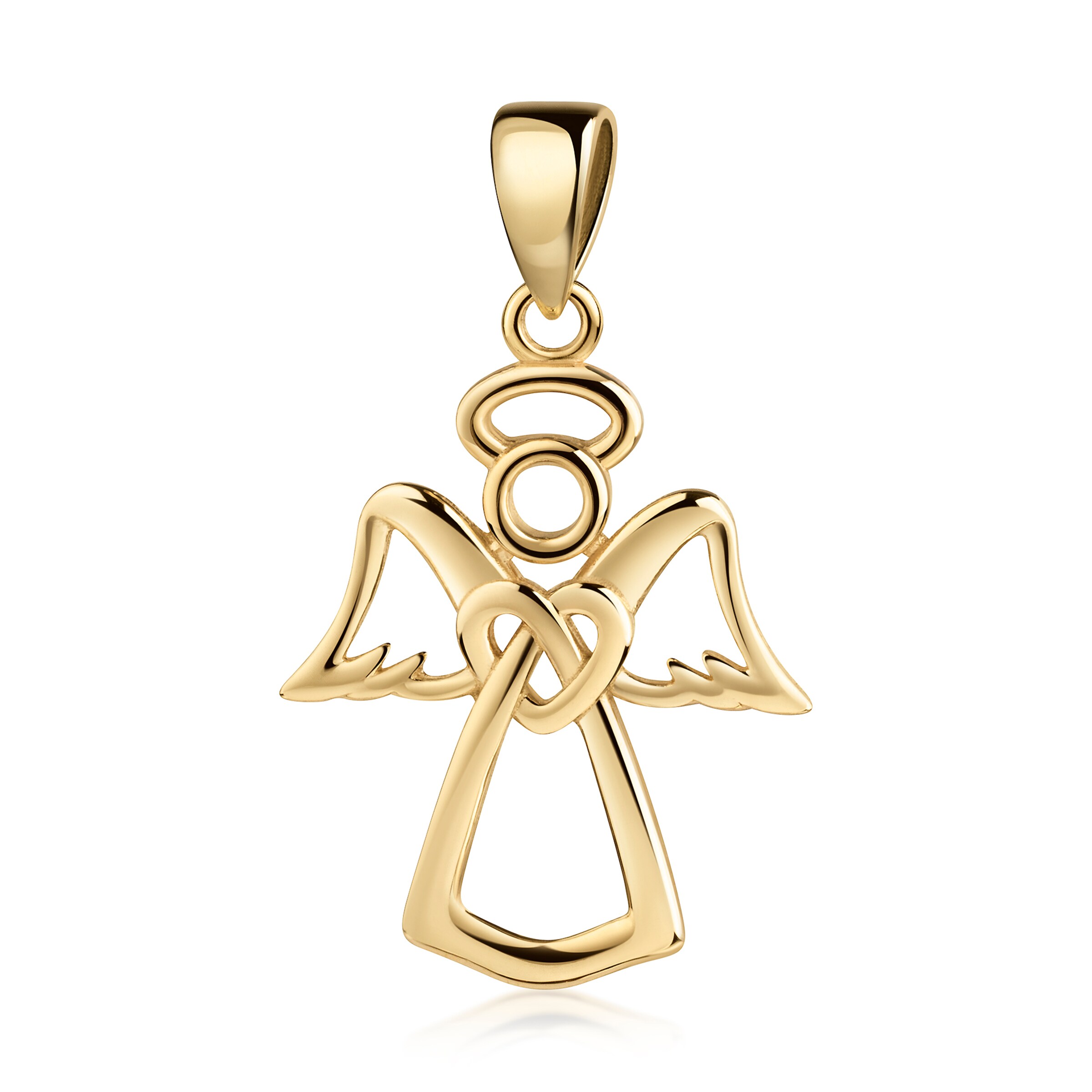 FIRETTI Anhänger in Gold: Vorderseite