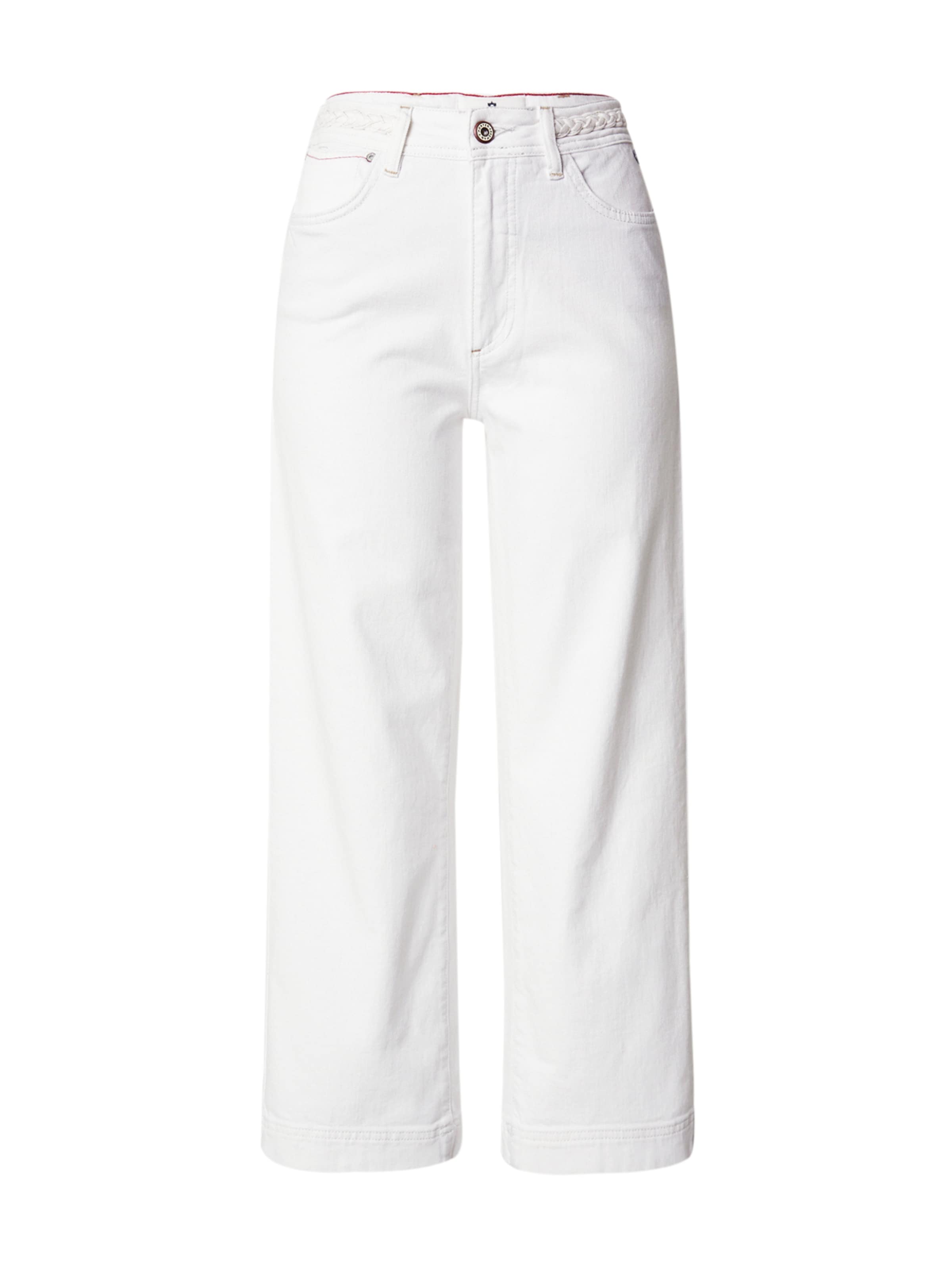 FREEMAN T. PORTER Štandardný strih Nohavice 'Nylia Andalousia' - Biela: predná strana