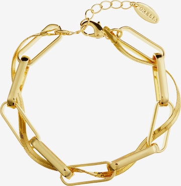 Orelia Bracelet in Gold: front