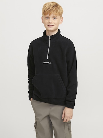 Jack & Jones Junior Sweatshirt in Black: front