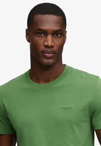 T-Shirt 'Essential' Superdry & Co en vert