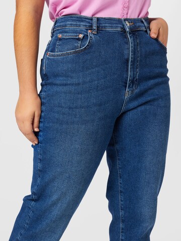 Gina Tricot Curve regular Jeans i blå